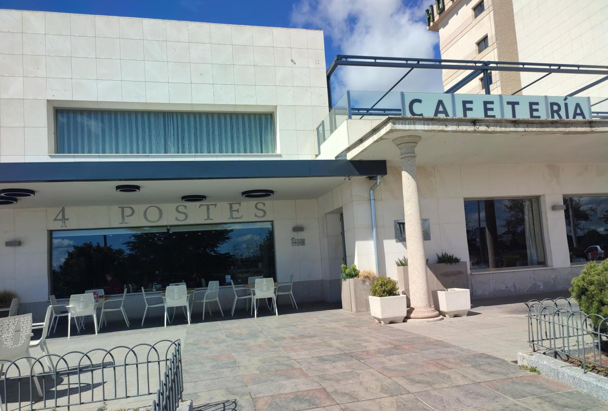 Hotel Sercotel Cuatro Postes Avila Bagian luar foto